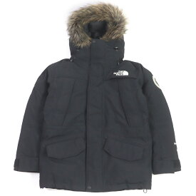 美品 THE NORTH FACE ザ・ノースフェイス ND92032 Antarctica Parka GORE-TEX フーデッド WZIP ダウンジャケット ブラック S 正規品 メンズ【中古】