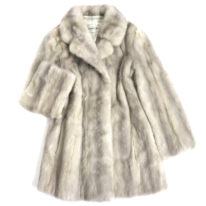 楽天市場】美品 SAGA MINK サガミンク Silver Blu DAIMARU ミンク 