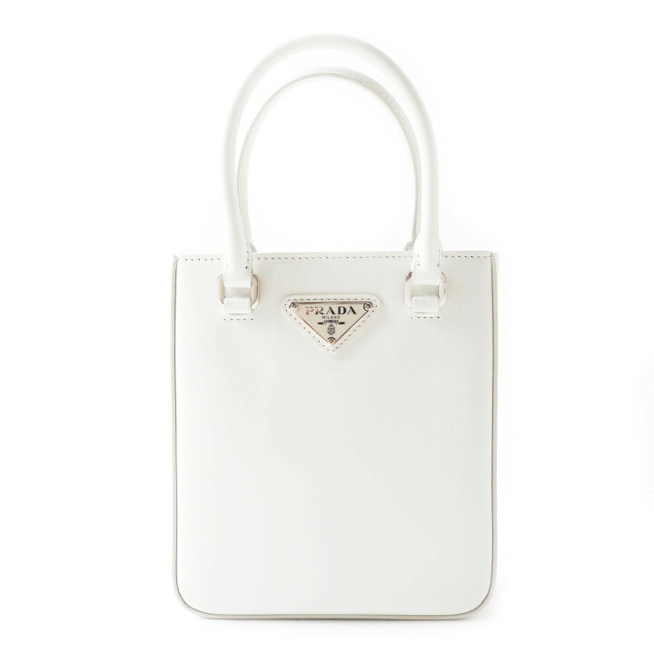 楽天市場】極美品 PRADA プラダ 1BA331 スモール ブラッシュドレザー  