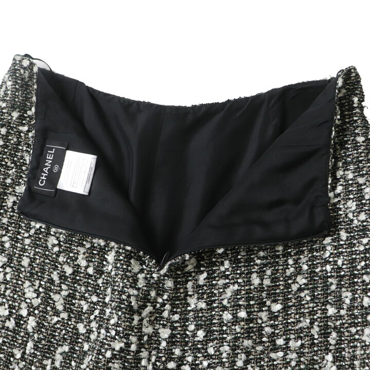 楽天市場】美品 CHANEL シャネル 04A P24139 ココマーク付き ツイード  
