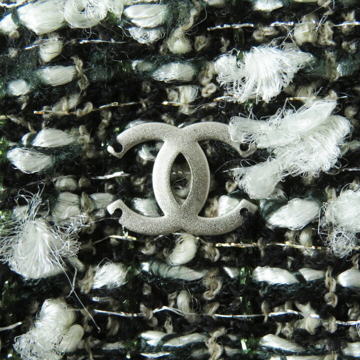楽天市場】美品 CHANEL シャネル 04A P24139 ココマーク付き ツイード  