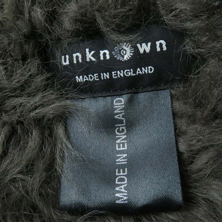 楽天市場】美品 UNKNOWN アンノウン 本毛皮コート ムートンコート  