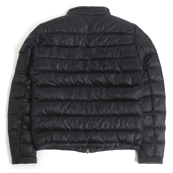 良品 洗え MONCLER モンクレール 希少 レザーロゴパッチ付き ダウン  