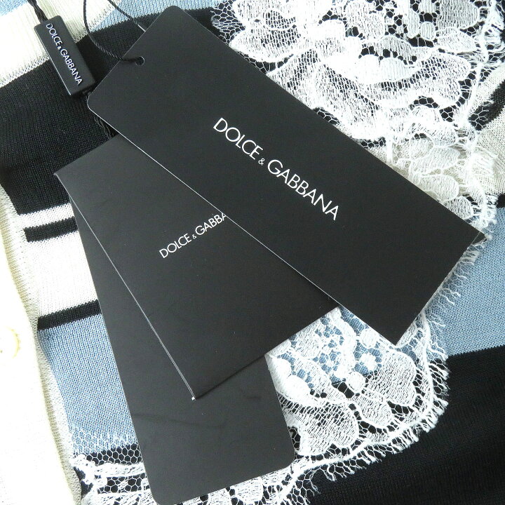 楽天市場】未使用品 DOLCE&GABBANA ドルチェ＆ガッバーナ シルク 黒  