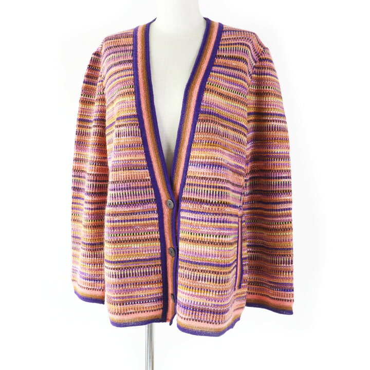 楽天市場】未使用品 Missoni ミッソーニ モヘア混 ミックスニット  