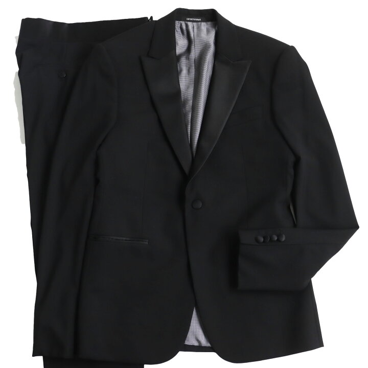 楽天市場】極美品 Emporio Armani エンポリオアルマーニ シルク混 黒  