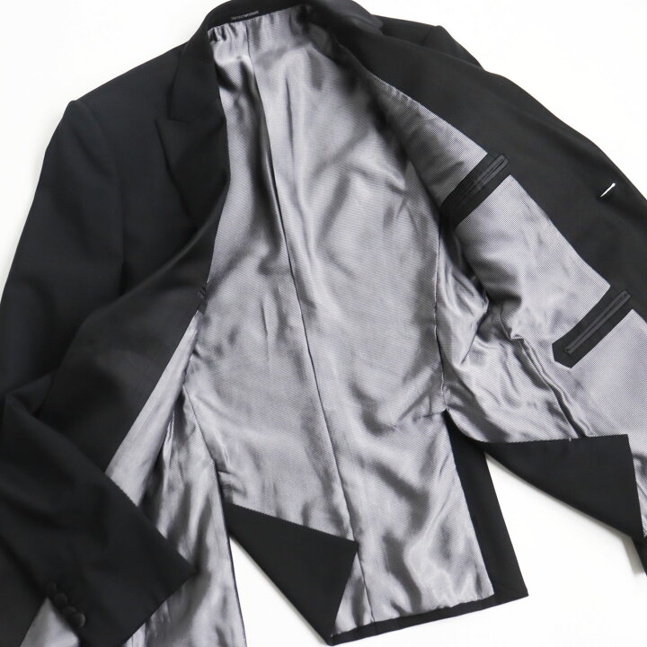 楽天市場】極美品 Emporio Armani エンポリオアルマーニ シルク混 黒 