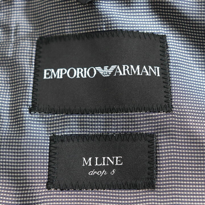 楽天市場】極美品 Emporio Armani エンポリオアルマーニ シルク混 黒 