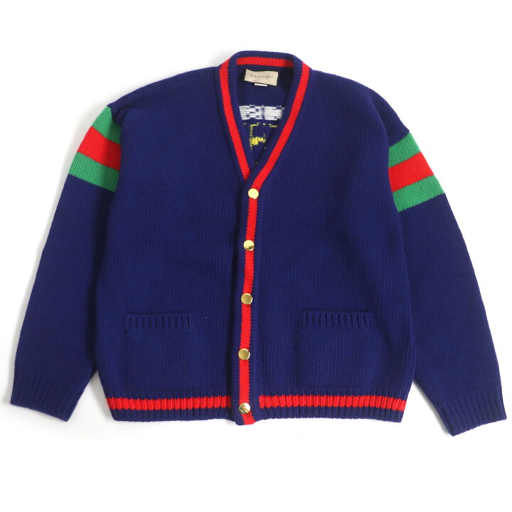 楽天市場】美品 GUCCI グッチ 676389 ウール 100周年記念 ロゴ入り  