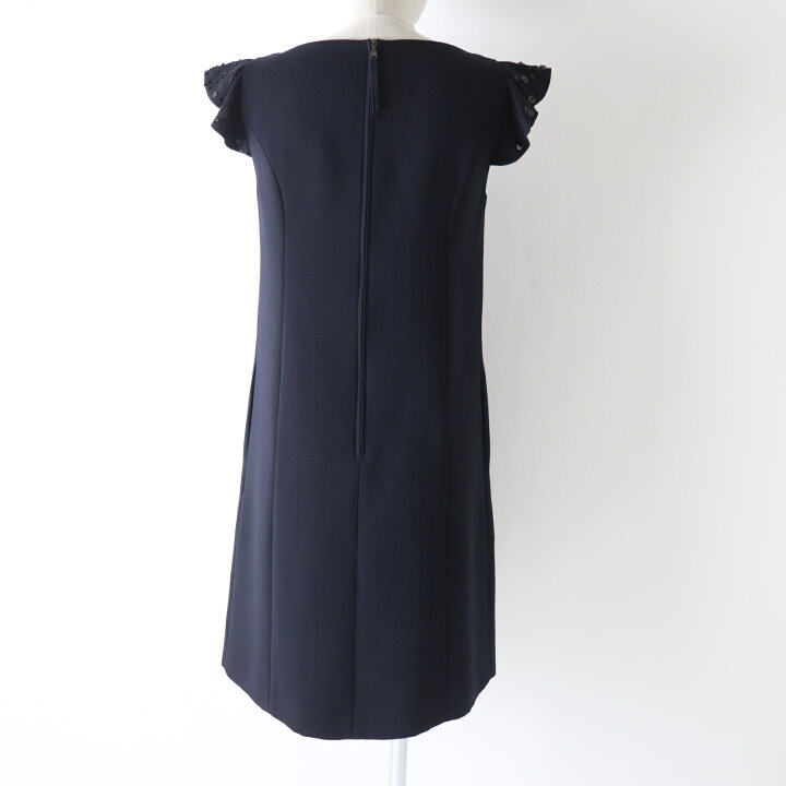 楽天市場】極美品 FOXEY フォクシー 39335 ミッドナイトブルー 袖 