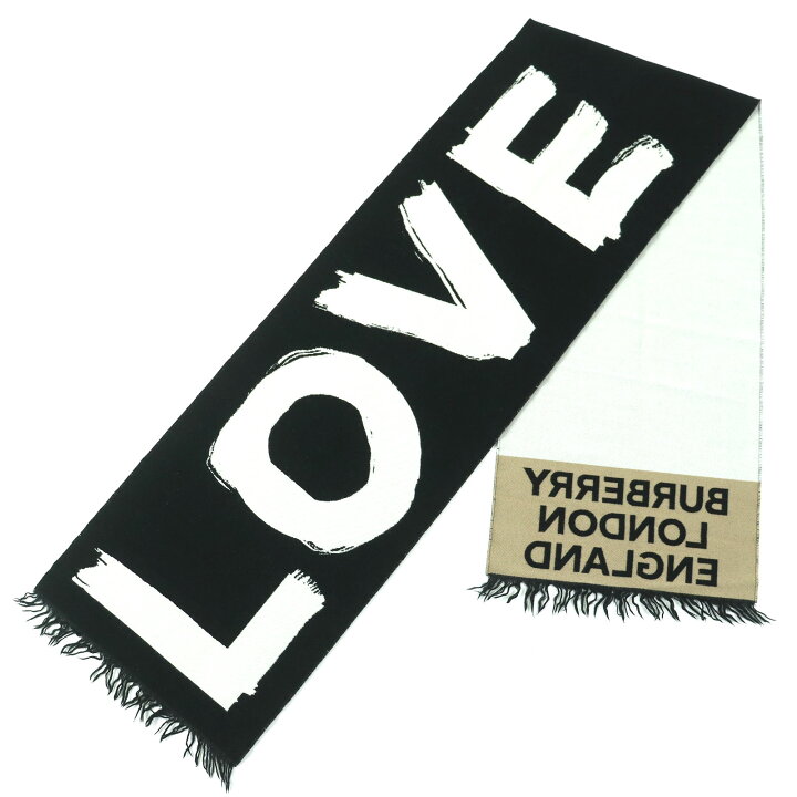 楽天市場】美品 BURBERRY バーバリー 8037416 ウール シルク LOVE 