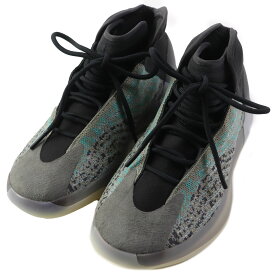 【ドンドン見直し】未使用品 adidas アディダス G58864 YEEZY Quantum イージークォンタム ハイカットスニーカー Teal Blue 27 箱付き メンズ【中古】