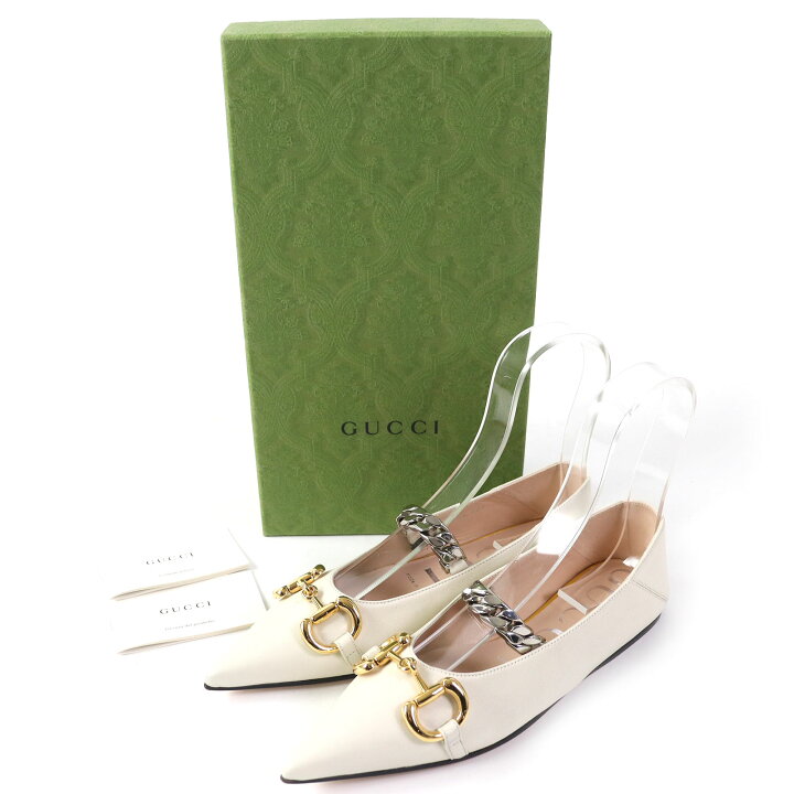 楽天市場】未使用品 GUCCI グッチ 621161 レザー ホースビット  