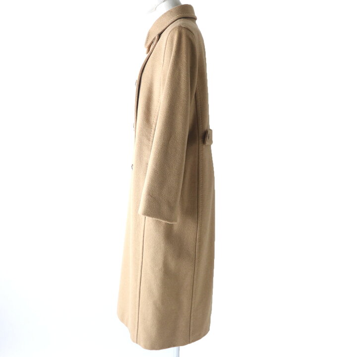 楽天市場】極美品 Max Mara マックスマーラ キャメル100％ 白タグ 