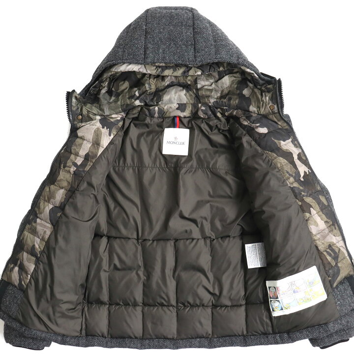 楽天市場】極美品 MONCLER モンクレール GUYENNE ギエンヌ 一部迷彩柄 