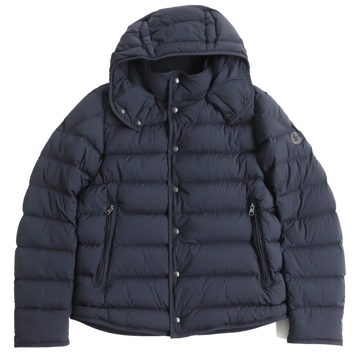 楽天市場】極美品 MONCLER モンクレール NAZAIRE ナザーレ レザーロゴ 