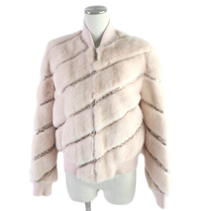 楽天市場】極美品 FENDI フェンディ 2022年製 FNE18I MINK ミンク 