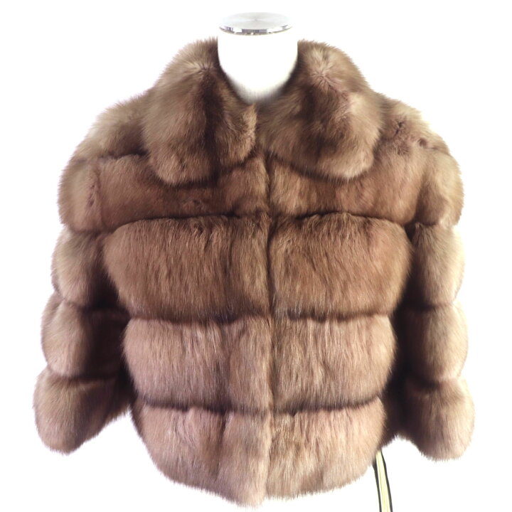 楽天市場】未使用品 FENDI フェンディ ロシアンセーブル ショート丈 