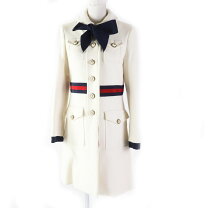 楽天市場】グッチ コート（カラーホワイト）（レディースファッション  