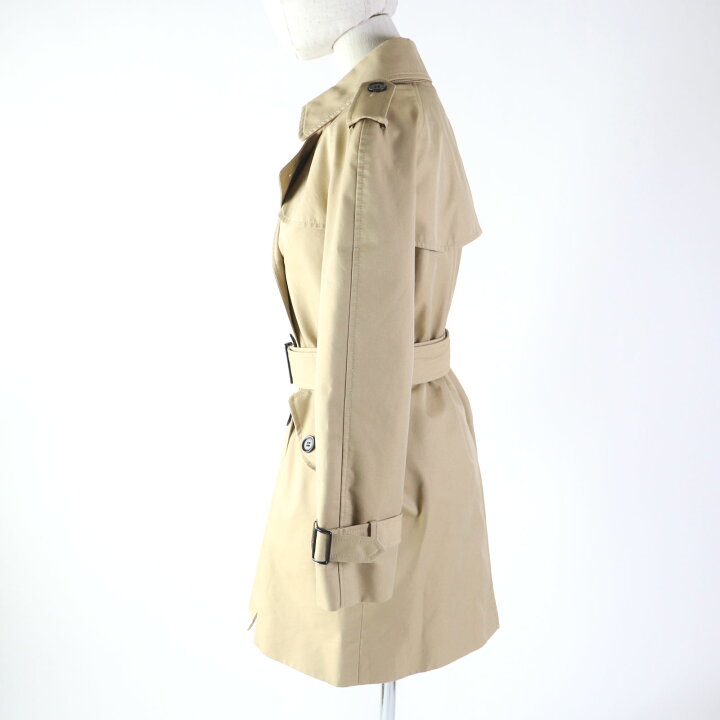 楽天市場】美品 COACH コーチ F21800 ベルト・ロゴボタン付 トレンチ 