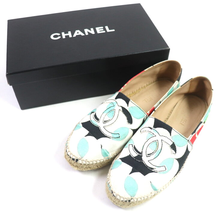 楽天市場】良品 CHANEL シャネル G29762 キャンバス ココマーク 総柄 