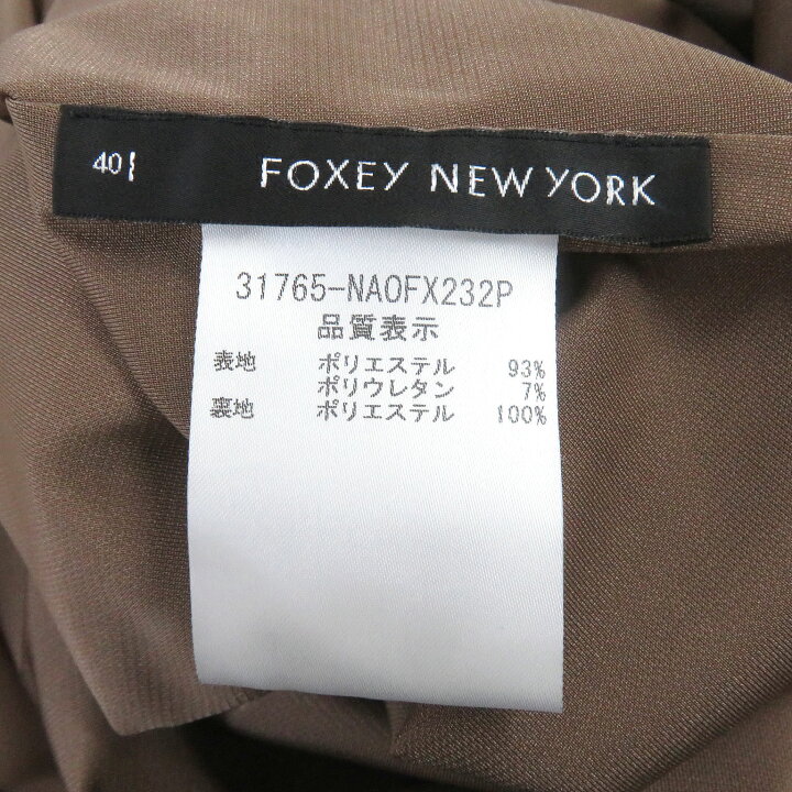 楽天市場】極美品□FOXEY NEW YORK フォクシー ニューヨーク 31765 