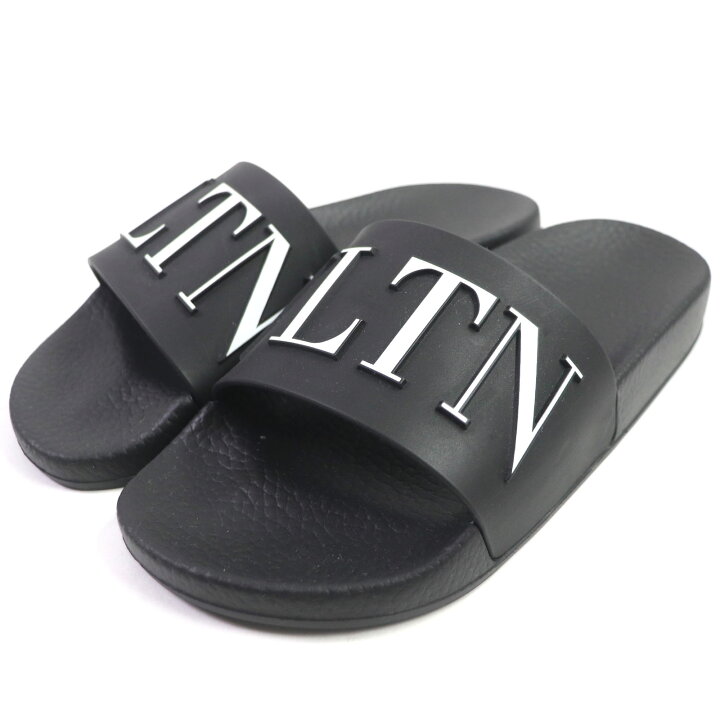楽天市場】未使用品 VALENTINO ヴァレンティノ VLTN ラバー レザー  