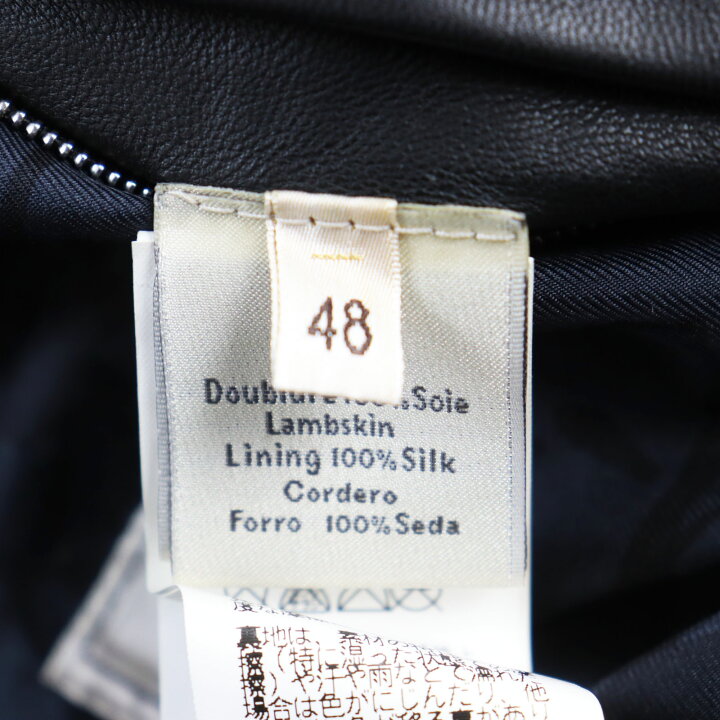楽天市場】極美品○HERMES エルメス 12-5007 ラムレザー 裏地シルク100 