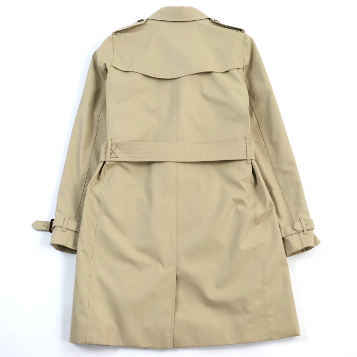 美品△BURBERRY バーバリー 変わん コットン コットン 裏地ノバ 