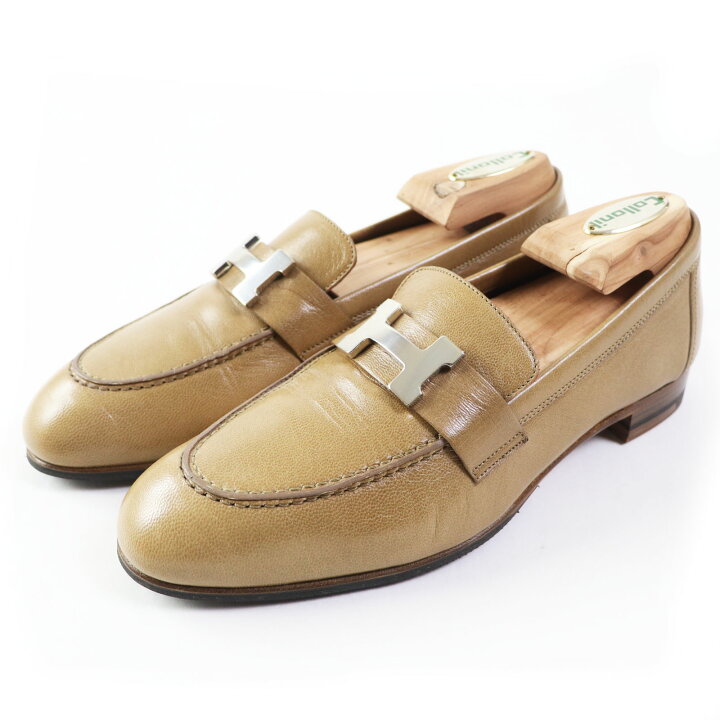 楽天市場】極美品◎HERMES エルメス 172108ZF6355 モカシン パリ コン 