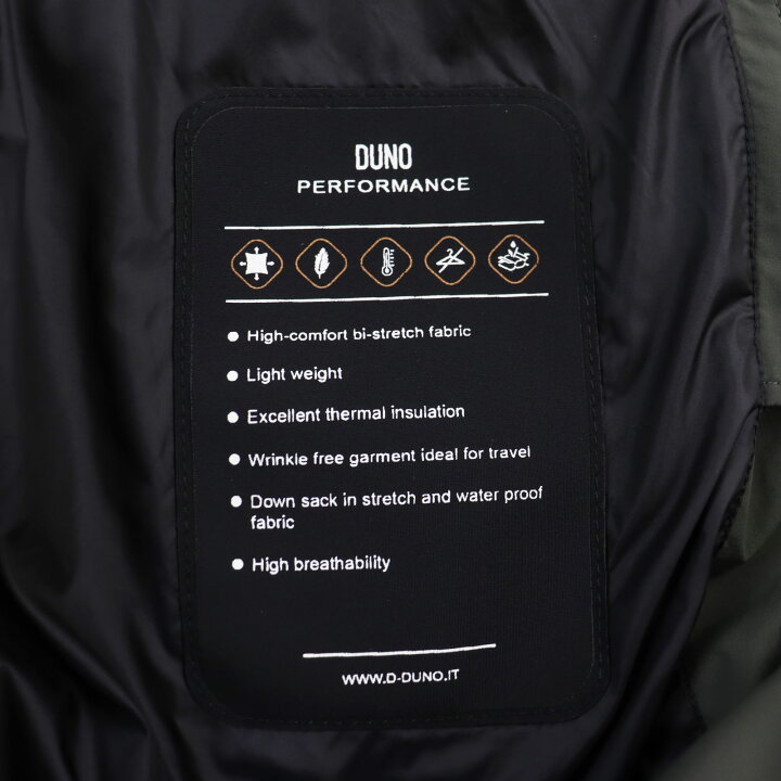 楽天市場】極美品○DUNO デュノ 2020年製 レイヤード ロゴパッチ付き  