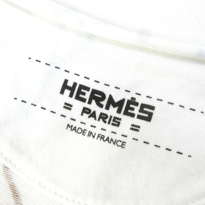 楽天市場】極美品△HERMES エルメス コットン100％ 星座柄 半袖T 