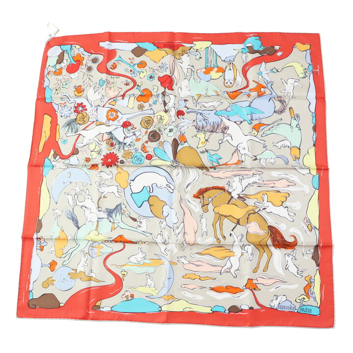 楽天市場】未使用品◎HERMES エルメス 23AW MILLE ET UN LAPINS 千と一 