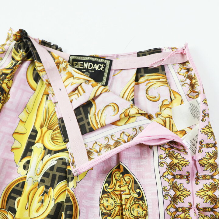 楽天市場】未使用品◎FENDACE フェンダーチェ 22SS FQ7251 シルク100  