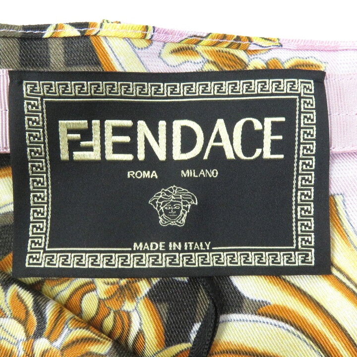 楽天市場】未使用品△FENDACE フェンダーチェ 22SS FQ7251 シルク100  