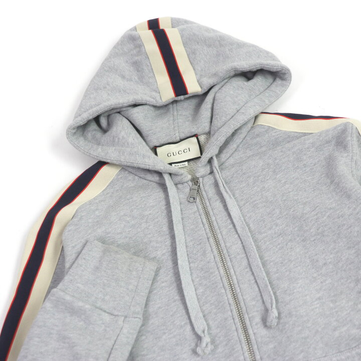 楽天市場】美品□GUCCI グッチ 497250 コットン100％ サイドロゴライン 