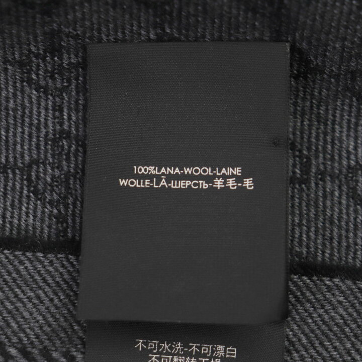 楽天市場】未使用品▽GUCCI グッチ 402093 ウール100% GG柄 フリンジ  