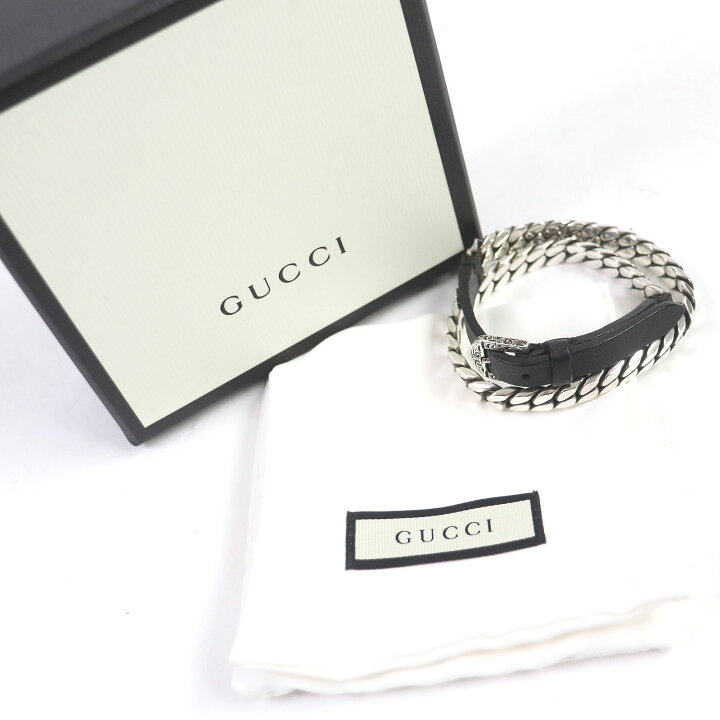 楽天市場】美品□GUCCI グッチ AG925 レザー アラベスク インター 