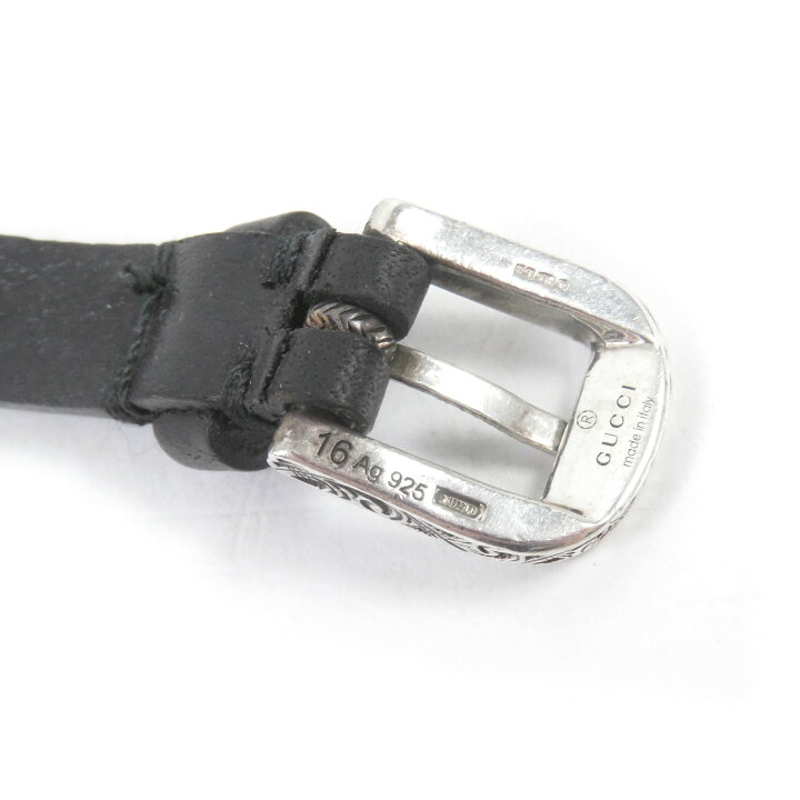 楽天市場】美品□GUCCI グッチ AG925 レザー アラベスク インター 