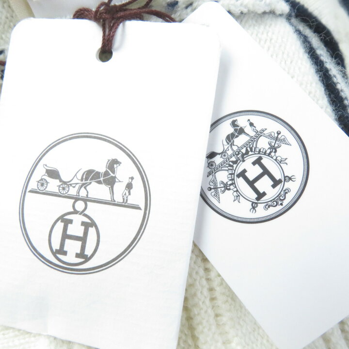 楽天市場】未使用品☆HERMES エルメス 2023年製 3E2102D2 カシミヤ 