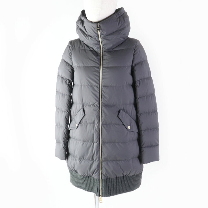 楽天市場】美品☆Herno ヘルノ 19年製 PI1036D ロゴプレート付 ZIP UP 
