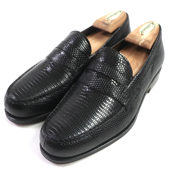 楽天市場】未使用品▽CARMINA カルミナ リザード Uチップ レザー  