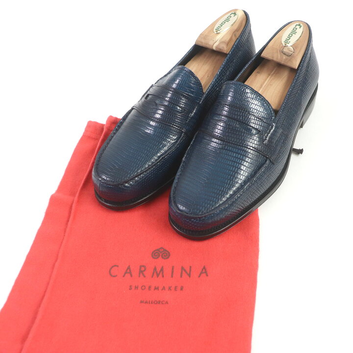 楽天市場】未使用品□CARMINA カルミナ リザードレザー グッドイヤー 