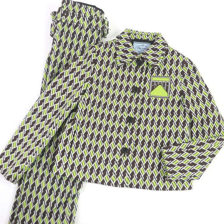 楽天市場】極美品□PRADA プラダ 19SS P567GI/P282BH リゾート  