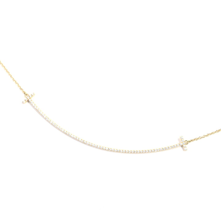 楽天市場】極美品▽TIFFANY&Co. ティファニー Tスマイル AU750 K18 