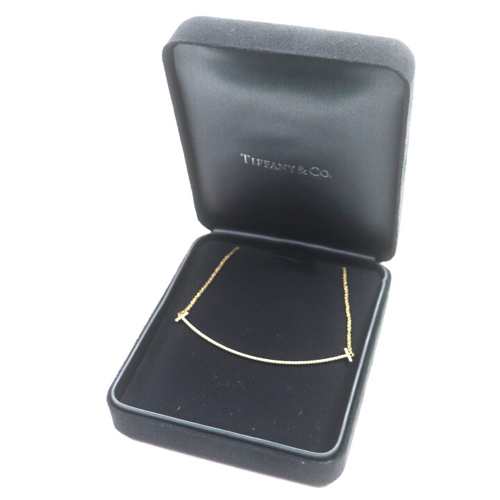 楽天市場】極美品▽TIFFANY&Co. ティファニー Tスマイル AU750 K18 