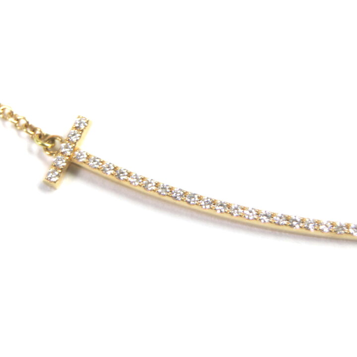 楽天市場】極美品▽TIFFANY&Co. ティファニー Tスマイル AU750 K18 