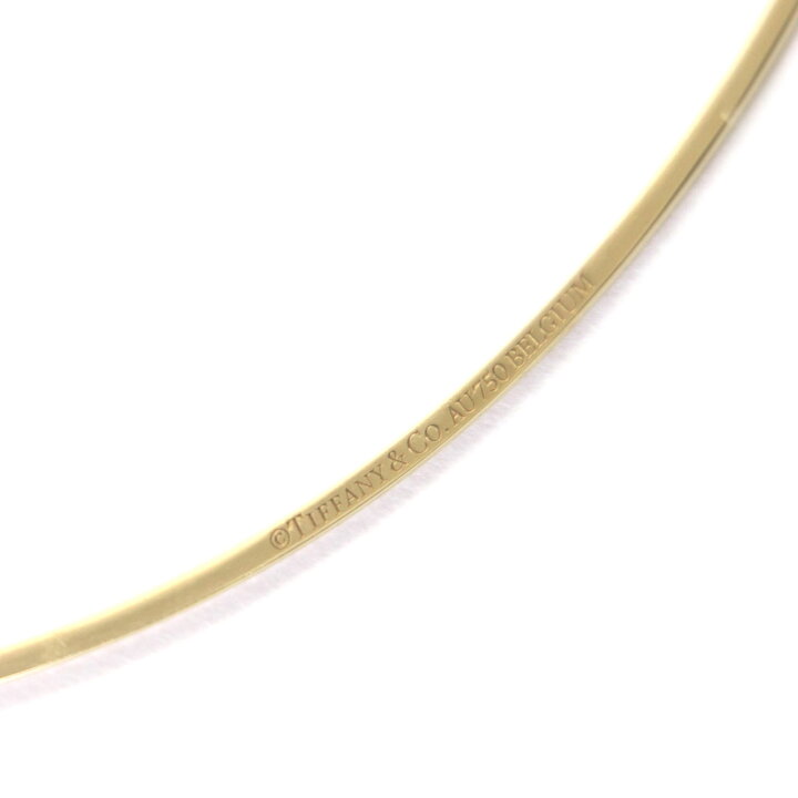 楽天市場】極美品▽TIFFANY&Co. ティファニー Tスマイル AU750 K18 