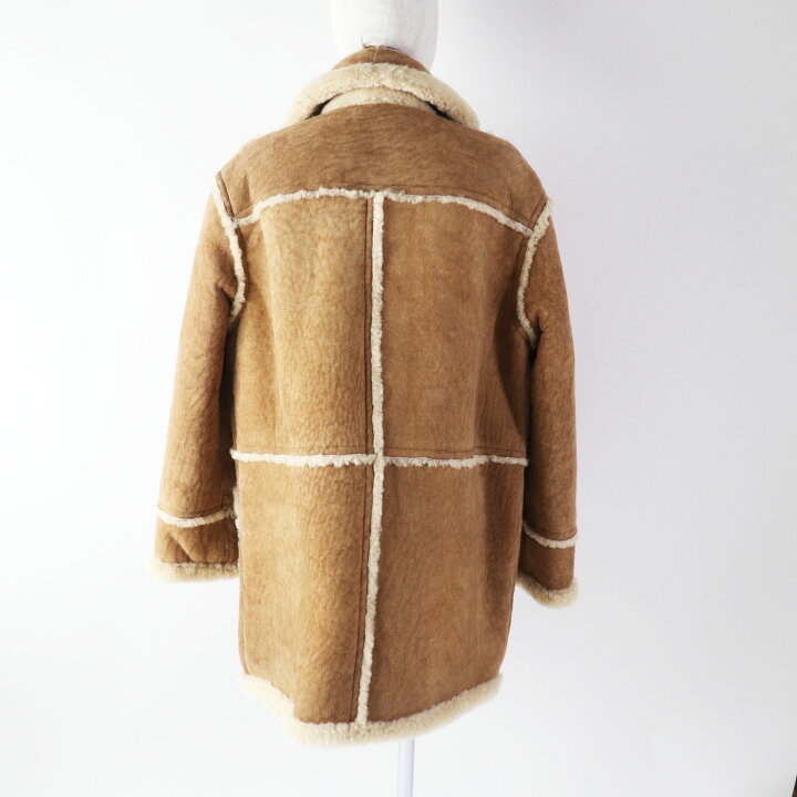 楽天市場】極美品◎COACH コーチ CF029 シアリング パネルコート 