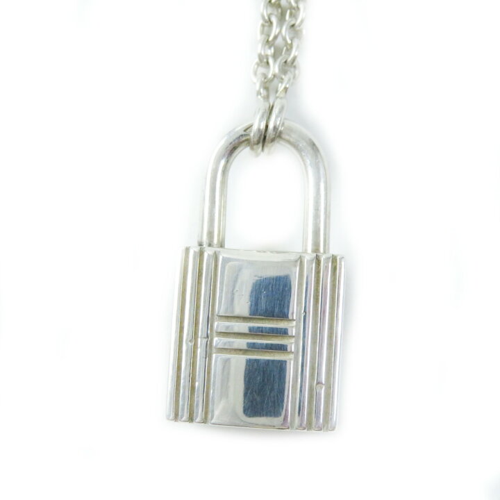 楽天市場】美品◎HERMES エルメス AG925 カデナ チェーン ネックレス  